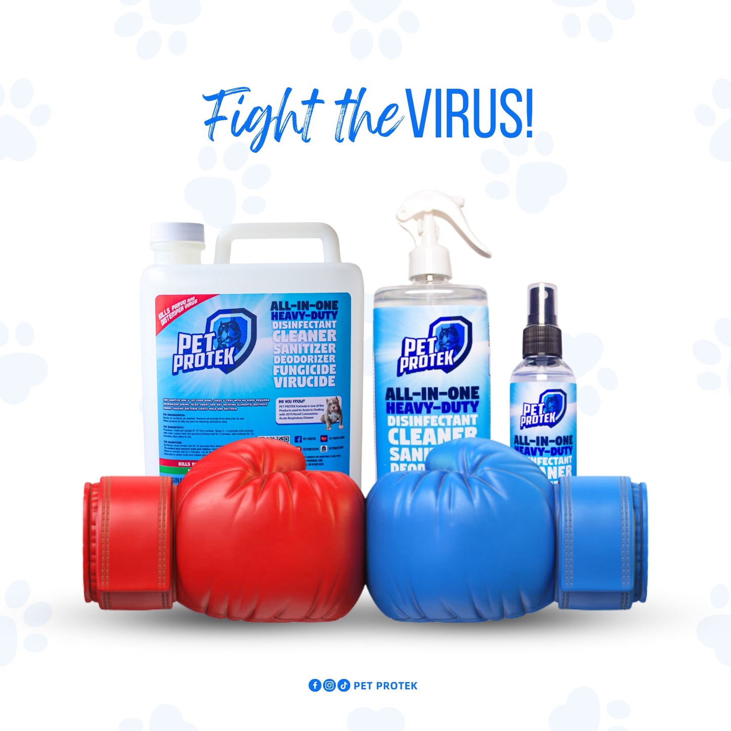 [BUNDLE OF 2] Pet Protek Disinfectant & Deodorizer (1 Liter)