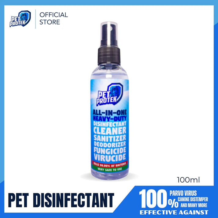 Pet Protek - Pet Disinfectant & Deodorizer Spray