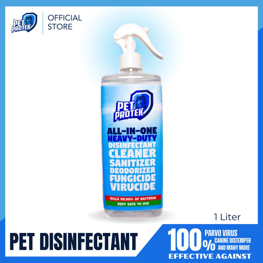Pet Protek - Pet Disinfectant & Deodorizer Spray (1 Liter)